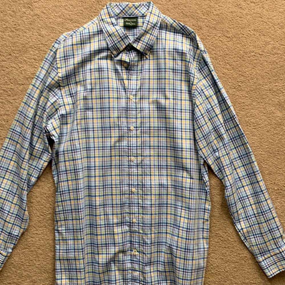 Masters Button Up by Bobby Jones
